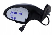 9 PIN SEAT LEON FR Rétroviseur extérieur côté conducteur gauche na sprzedaż  PL