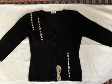 Schwarze strickjacke beigen gebraucht kaufen  Münster
