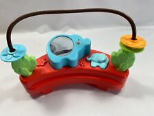 Fisher Price Luv U Zoo Jumperoo Espelho Elefante Miçangas Brinquedo Bandeja Peça De Reposição comprar usado  Enviando para Brazil