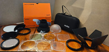 Juego de accesorios de luz de flash de bolsillo adaptador Godox AK-R1 para cabezal de flash redondo segunda mano  Embacar hacia Mexico