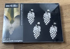 Metals pewter tablecloth for sale  BUCKINGHAM
