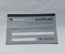 Mammoet zertifikat scania gebraucht kaufen  Augsburg