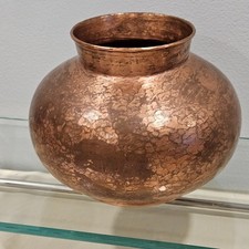 Copper metal flowerpot for sale  Yorkville