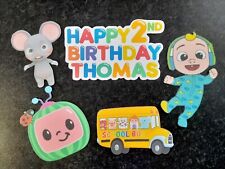 Personalised cocomelon cake for sale  BRIDGEND