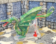Vintage green dragon for sale  Franklin