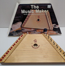 The Music Maker Melody Harp Award Winning Lap Harp Zither Song Sheets EEUC comprar usado  Enviando para Brazil