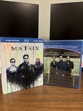 The Matrix Trilogy On Blu Ray! Digi Book Of Original, Two And Three Sealed, usado comprar usado  Enviando para Brazil
