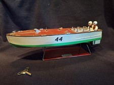 Difícil de encontrar pré-guerra Lionel Craft #44 barco de corrida e suporte original comprar usado  Enviando para Brazil