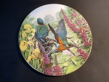 Kingfishers collectors plate for sale  NOTTINGHAM