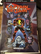 Captain britain tpb for sale  SOUTHAMPTON