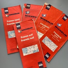 Vintage michelin fold for sale  LEAMINGTON SPA