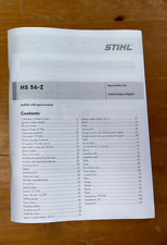 Hs56 stihl hedge for sale  Williamston