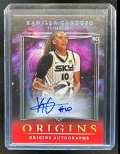 2024 Panini Origins WNBA Kamilla Cardoso Auto RC Red Rookie #30/99 Sky comprar usado  Enviando para Brazil