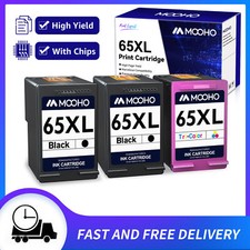 Usado, Conjunto de tintas de alto rendimento para HP 65-XL Deskjet 2622 2652 2655 3722 lote ENVY 5052 5055 comprar usado  Enviando para Brazil