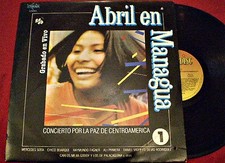 ABRIL EN MANAGUA - CHICO BUARQUE,ETC -  CONCIERTO POR LA PAZ VOL 1 - URUGUAY comprar usado  Enviando para Brazil