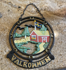 Swedish welcome sign for sale  Bulverde