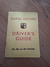 David brown drivers for sale  PONTEFRACT