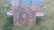 Vintage wooden advertising for sale  Canton