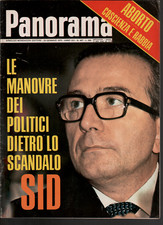 Rivista vintage panorama usato  Italia