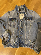 Jeansjacke jacket hollister gebraucht kaufen  Leipzig