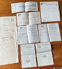 1919 invoice set d'occasion  Expédié en Belgium