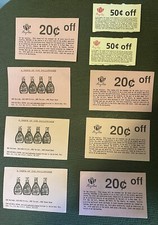 ✨Lote Vintage de 10 Cupons FECHADOS Mary Rose Andover MA Ephemera Publicidade Alimentar, usado comprar usado ✨Lote Vintage de 10 Cupons FECHADOS Mary Rose Andover MA Ephemera Publicidade Alimentar, usado comprar usado  Enviando para Brazil