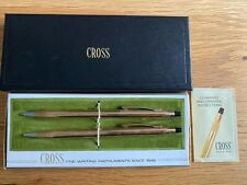 Cross schreibset vergoldet gebraucht kaufen  Hamburg
