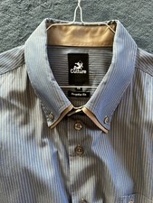 Culture berhemd blau gebraucht kaufen  Ostercappeln
