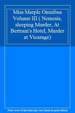 Miss Marple Omnibus, Vol. 3: Nemesis / Sleeping Murder / At Bertram's Hotel / , comprar usado  Enviando para Brazil