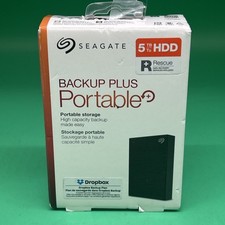 SEAGATE Backup Plus portátil + 5TB armazenamento HDD portátil STHP5000400 leitura comprar usado  Enviando para Brazil