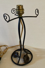 Wrought iron lamp d'occasion  Expédié en Belgium