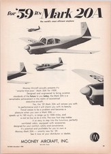 Mooney aircraft 1959 for sale  Flowery Branch