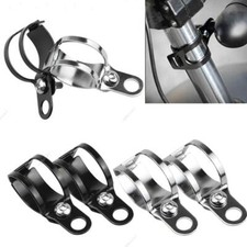 Peças universais de motocicleta suporte de luz de seta para tubo de garfo 27-36mm comprar usado  Enviando para Brazil