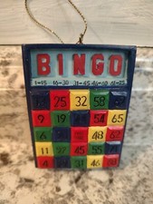 Bingo ornament game for sale  Louisville