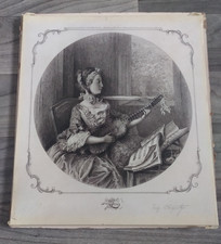 Antique portrait print for sale  Aurora