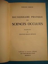 Dizionario scienze occulte usato  Zandobbio