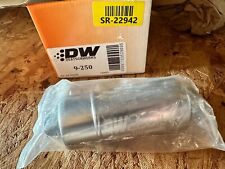 9-250 DeatschWerks Bomba de combustível elétrica em linha 100 psi 67 gph/255 lph -6 AN In/Out, usado comprar usado  Enviando para Brazil
