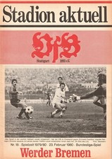 Programme vfb stuttgart gebraucht kaufen  Deutschland