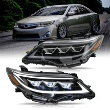 Conjunto completo de faróis de LED para Toyota Camry 7ª geração 2012-2014 farol dianteiro comprar usado  Enviando para Brazil