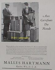 Advertising trunks hartmann d'occasion  Expédié en Belgium