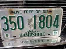 American license plate for sale  STOWMARKET