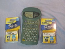 IMPRESSORA DE ETIQUETAS TÉRMICA BROTHER P-TOUCH HOME & HOBBY III PT-85 COM 2 FITAS M-231 comprar usado  Enviando para Brazil