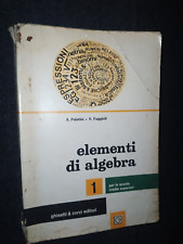 Elementi algebra vol. usato  Castellammare di Stabia