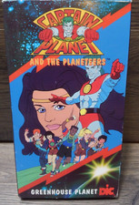 Vintage 1991 Captain Planet And The Planeteers Greenhouse Planet VHS Tape DIC comprar usado  Enviando para Brazil
