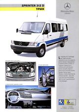 MERCEDES TRUCKS / PROSPECTUS / SPRINTER 312 D TPMR CAMP de 1995 comprar usado  Enviando para Brazil