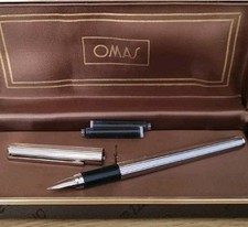 Omas stilografica argento usato  Torino