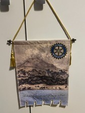 Gagliardetto vintage rotary usato  Bologna