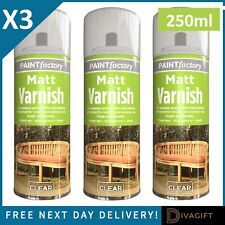 Clear matt varnish for sale  UK