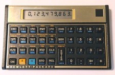 Calculadora financeira Hewlett Packard HP 12C 871B testada✅ e funciona✅ - Vintage comprar usado  Enviando para Brazil