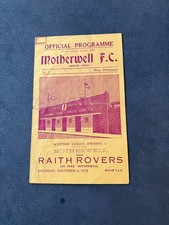 Motherwell raith rovers for sale  GLASGOW